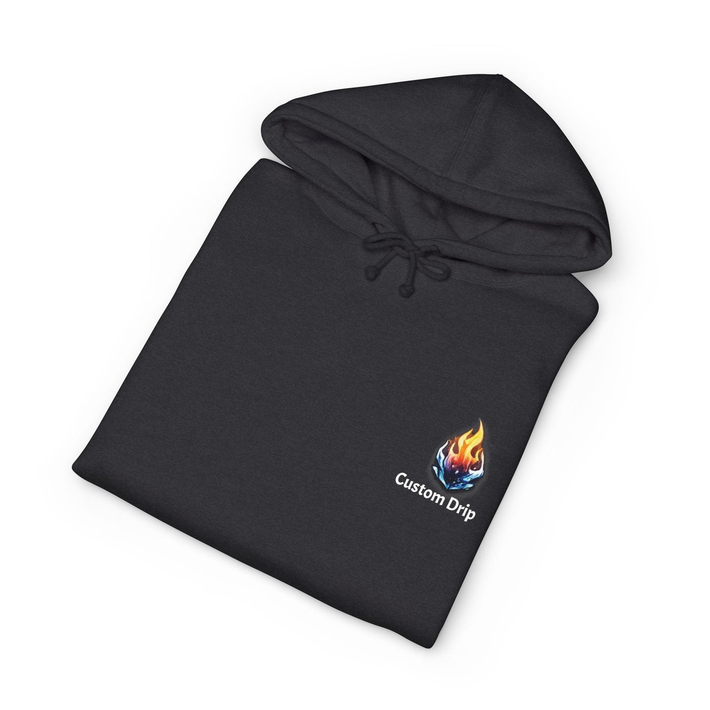 Skull Flame Hoodie — "System Burn" Cyberfire Graphic Hooded Sweatshirt
