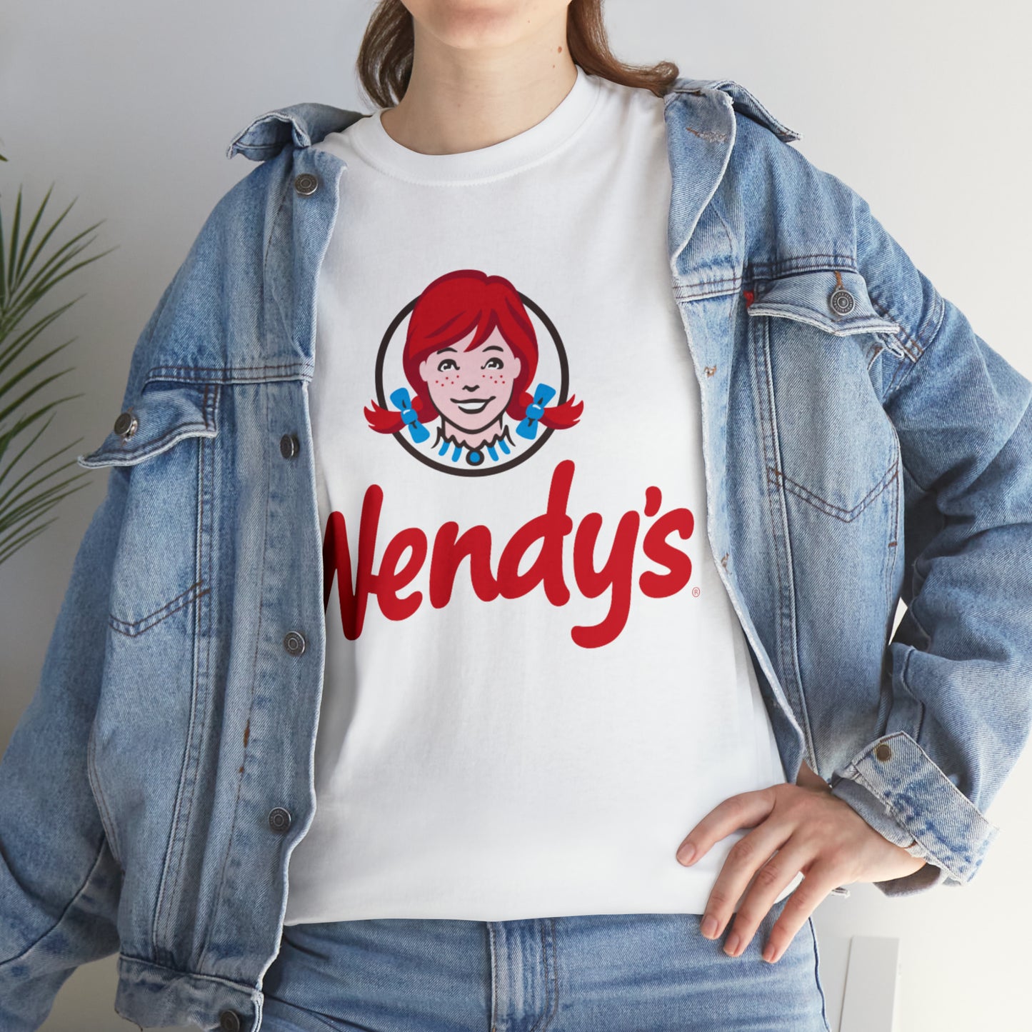 Wendy's Logo Unisex Heavy Cotton Tee