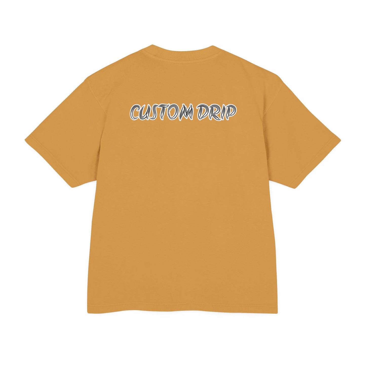 Ark Design with Custom Drip Logo on Back - Unisex Urban Heavy Tee