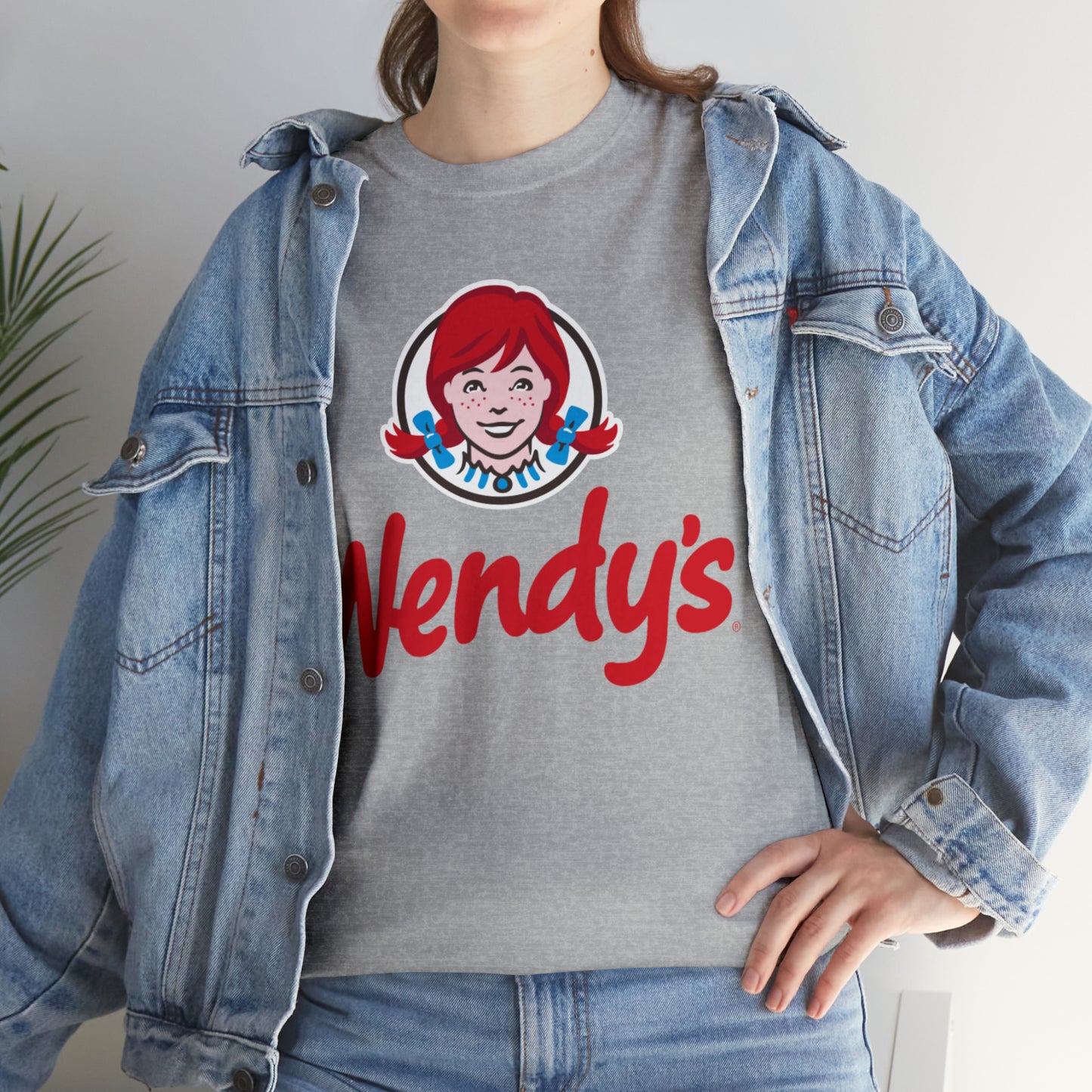 Wendy's Logo Unisex Heavy Cotton Tee