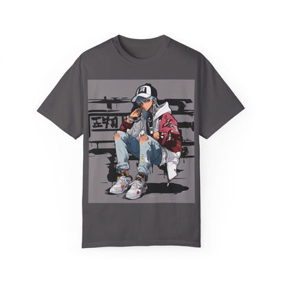 Street Art Unisex Garment-Dyed T-Shirt - Cool Urban Style Tee