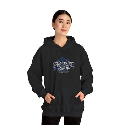 Pressure Made Me' Distressed Graphic Embroidered Pullover