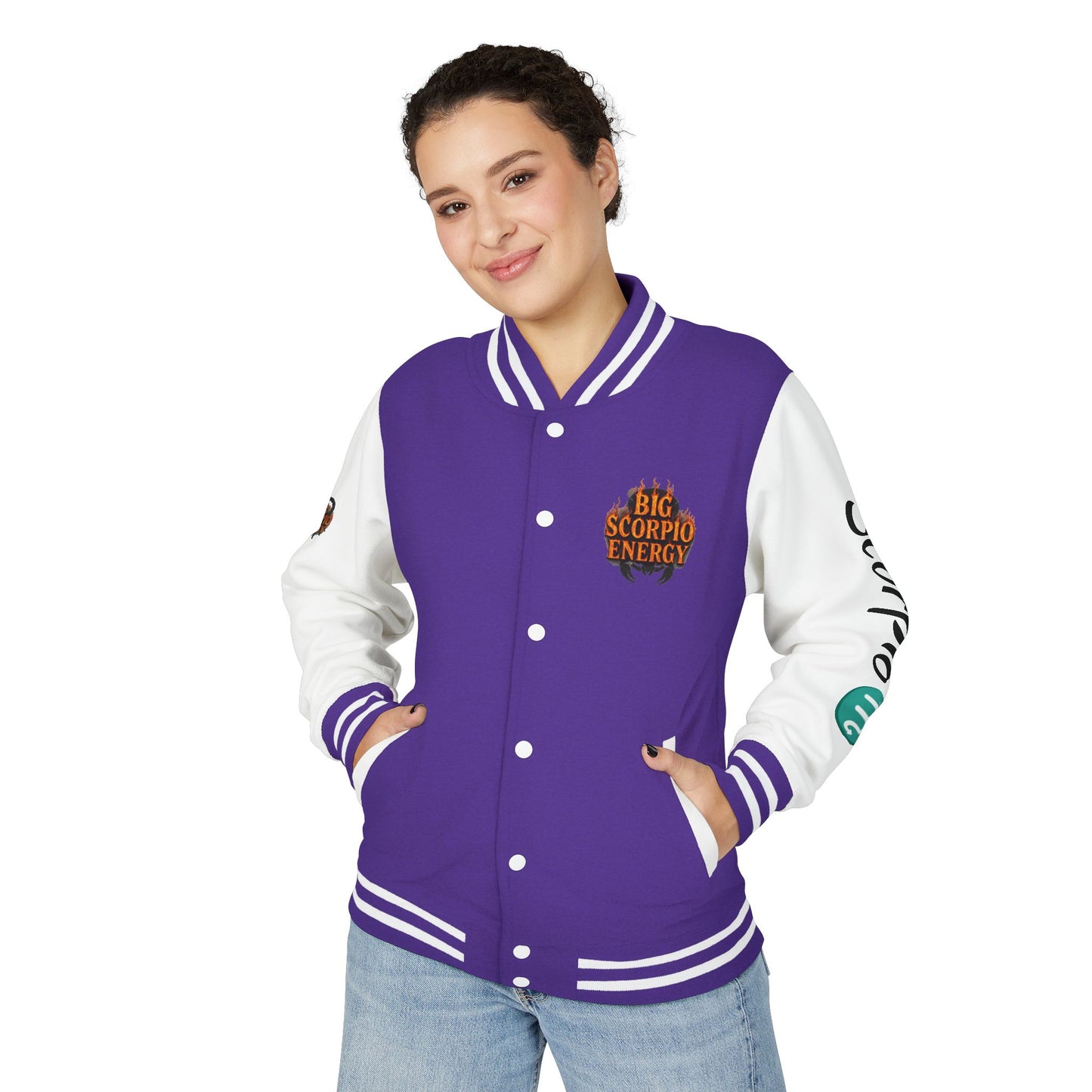 Scorpio Energy Letterman Jacket