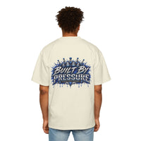 Built By Pressure Graphic Tee — Men's Oversized Streetwear T-Shirt