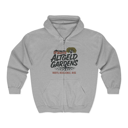 Hoodie - Altgeld Gardens Dirty 130 Urban Vibes Zip Hooded Sweatshirt