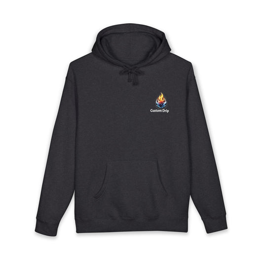 Skull Flame Hoodie — "System Burn" Cyberfire Graphic Hooded Sweatshirt