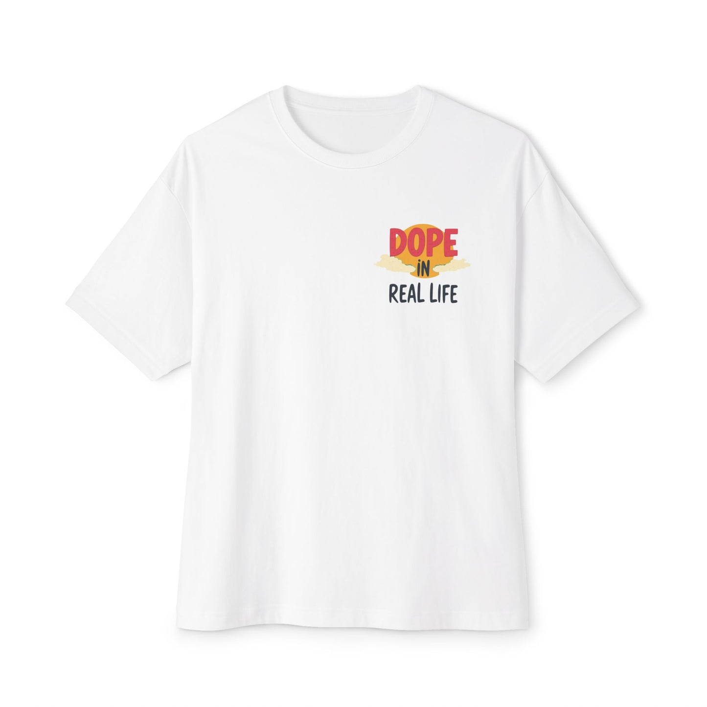 Retro Graphic Boxy T-Shirt - Dope in Real Life Tee