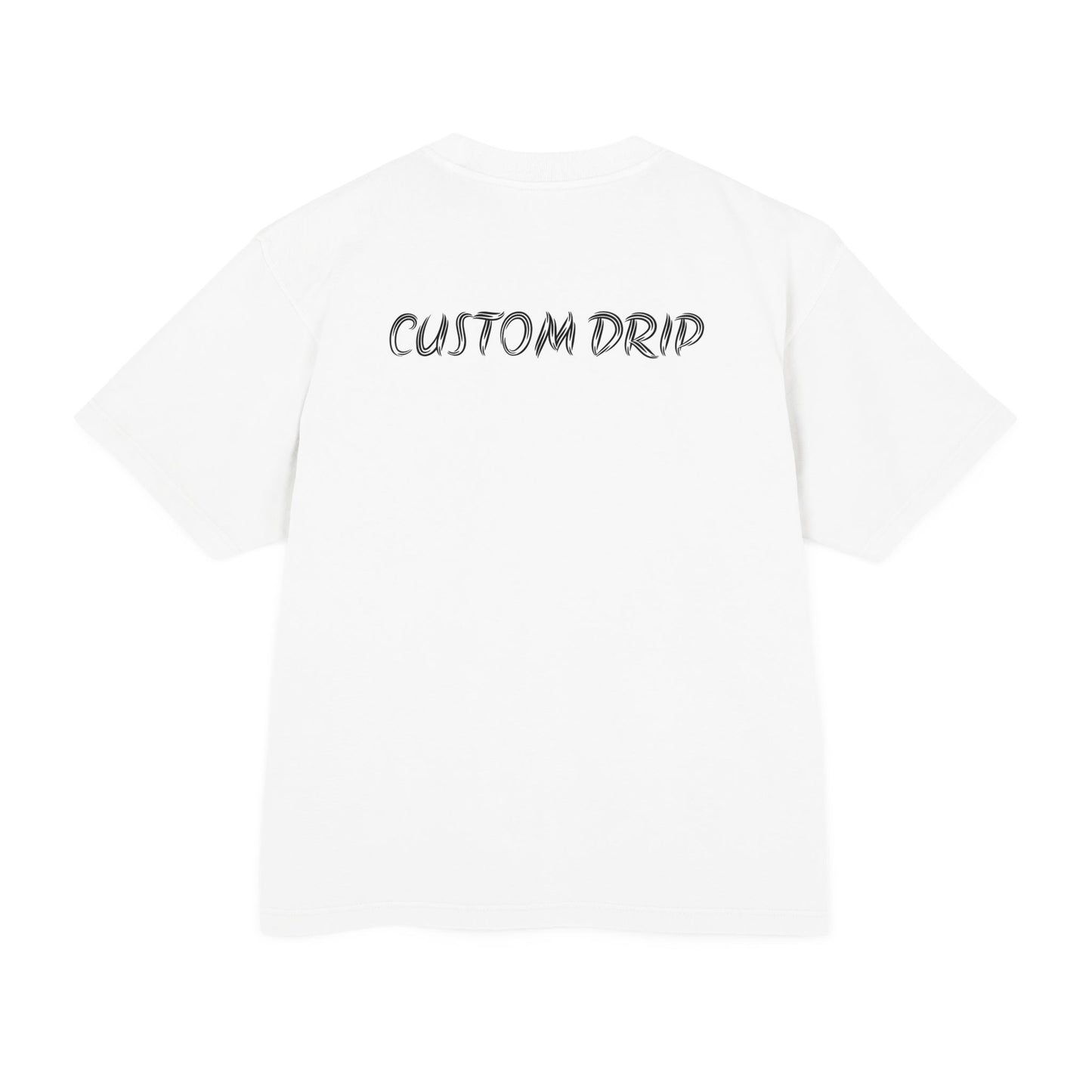 Ark Design with Custom Drip Logo on Back - Unisex Urban Heavy Tee