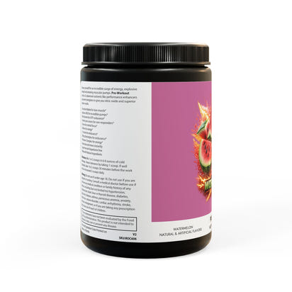 Pre-Workout Supplement, Watermelon (300g, 10.58oz)