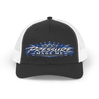 Pressure Made Me Trucker Hat — Retro Crown Design