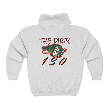 Hoodie - Altgeld Gardens Dirty 130 Urban Vibes Zip Hooded Sweatshirt