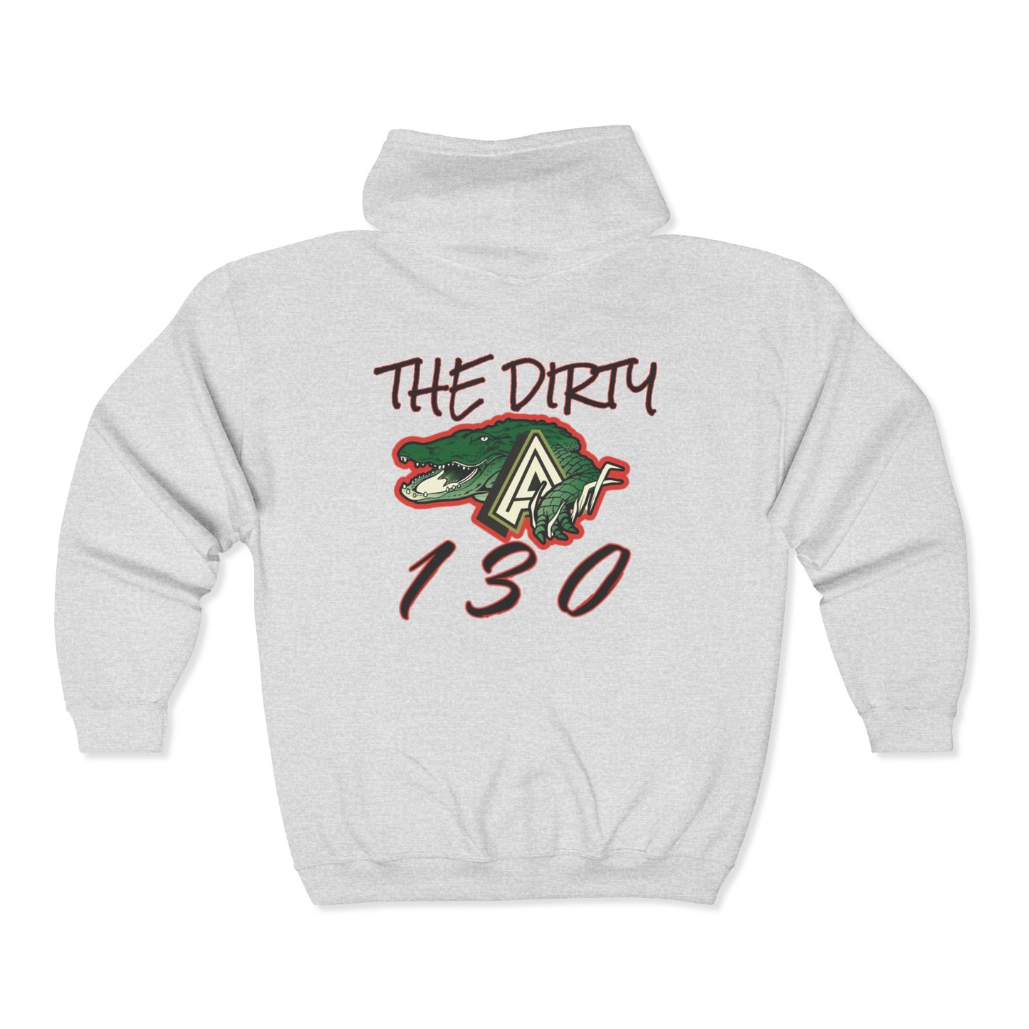 Hoodie - Altgeld Gardens Dirty 130 Urban Vibes Zip Hooded Sweatshirt