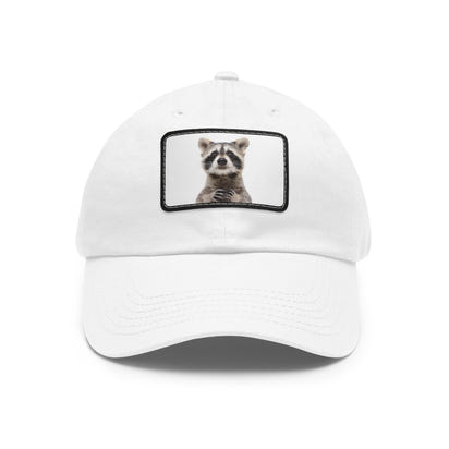 Dad Hat with Leather Patch