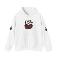 Life Is Love Hoodie — Inspirational Graphic Sweatshirt