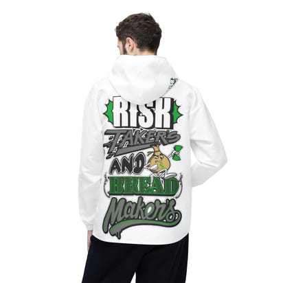 Risk Takers and Bread Makers Windbreaker Jacket