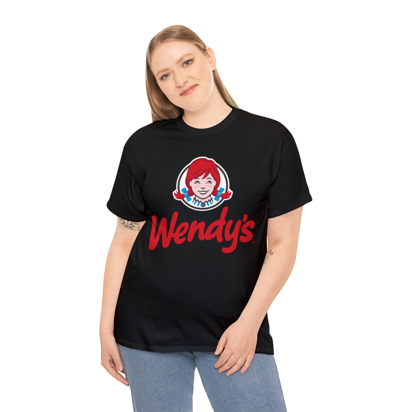 Wendy's Logo Unisex Heavy Cotton Tee