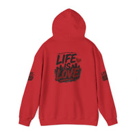Life Is Love Hoodie — Inspirational Graphic Sweatshirt