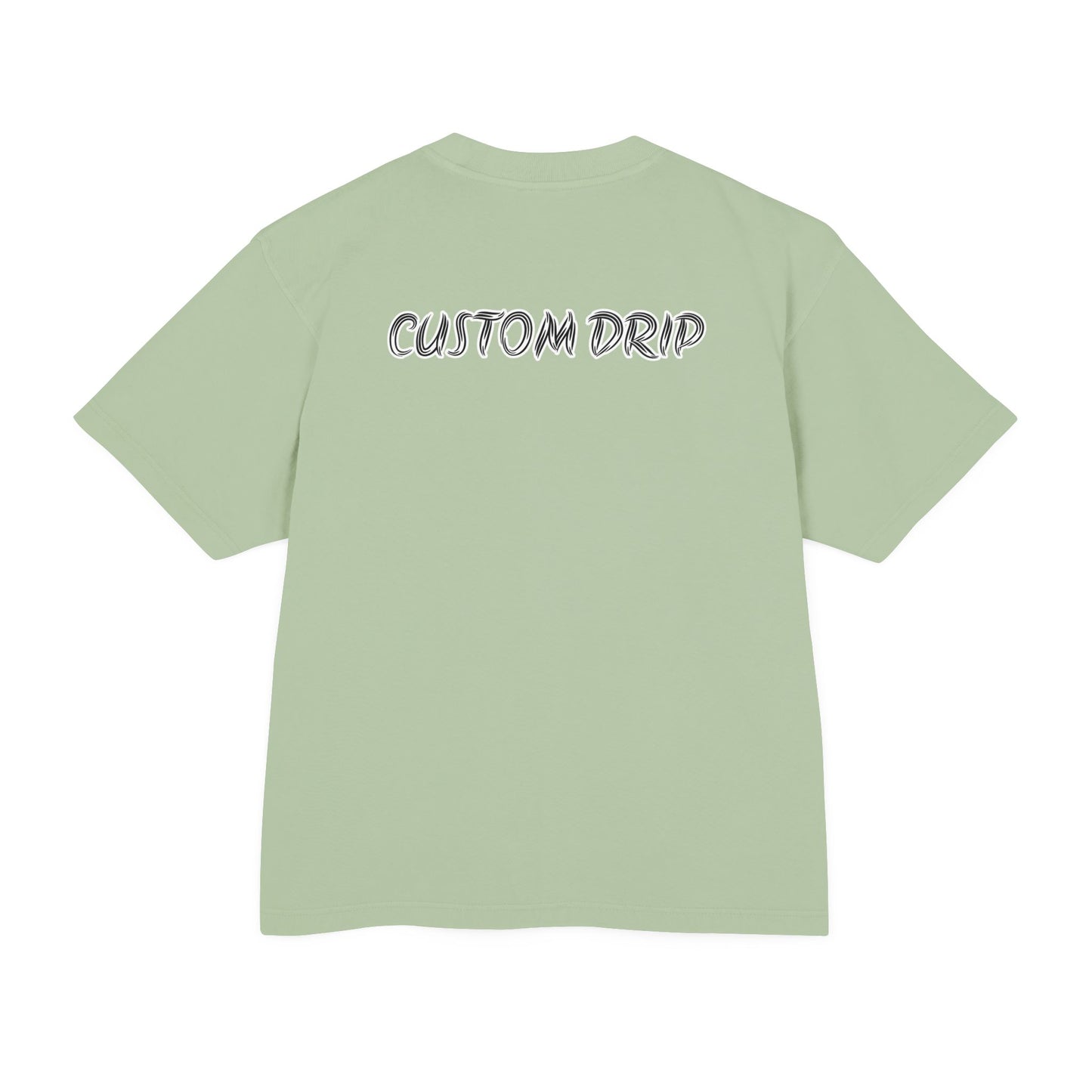 Ark Design with Custom Drip Logo on Back - Unisex Urban Heavy Tee