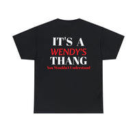 Wendy's Logo Unisex Heavy Cotton Tee