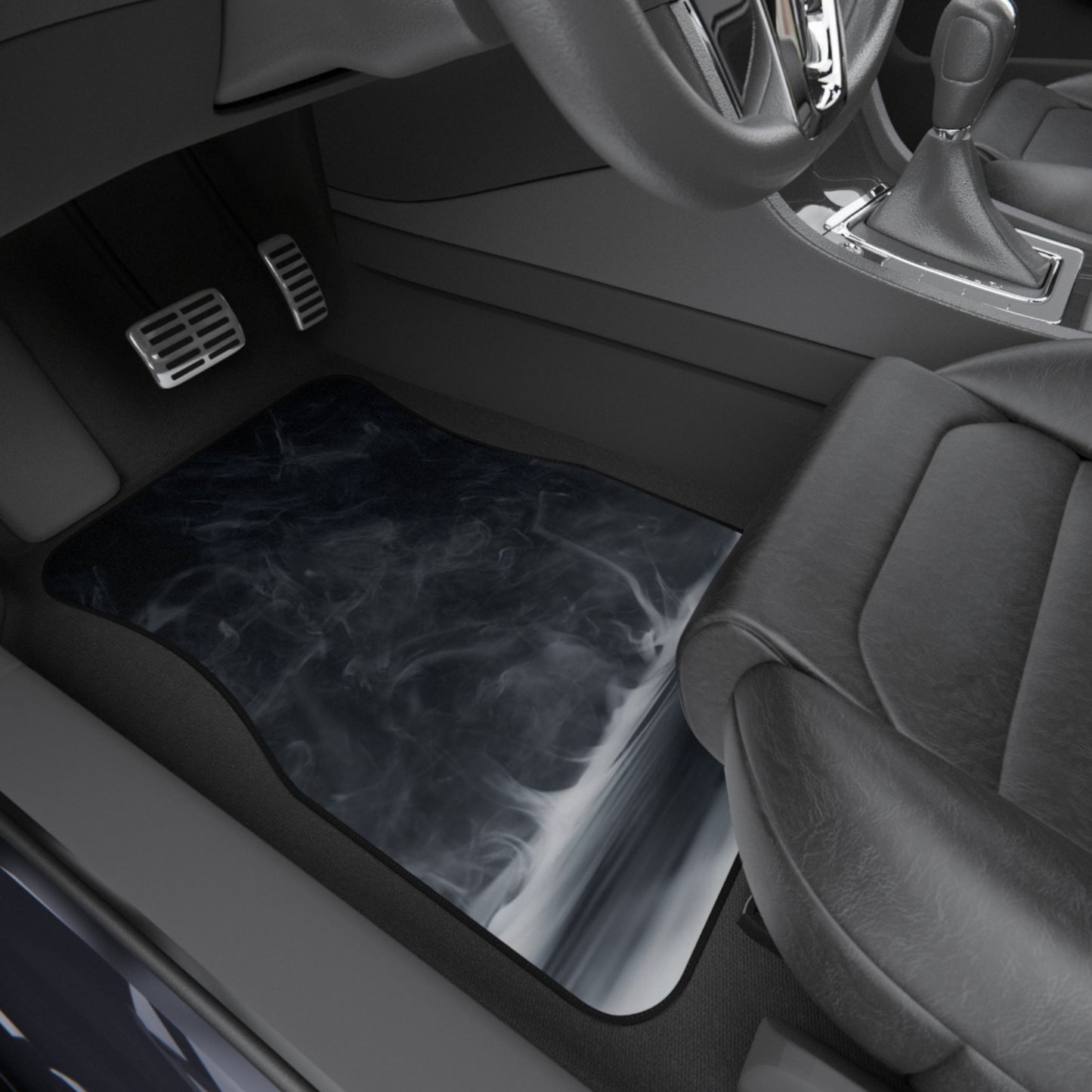 Real Smoke Exploding Car Mats (Set of 4)