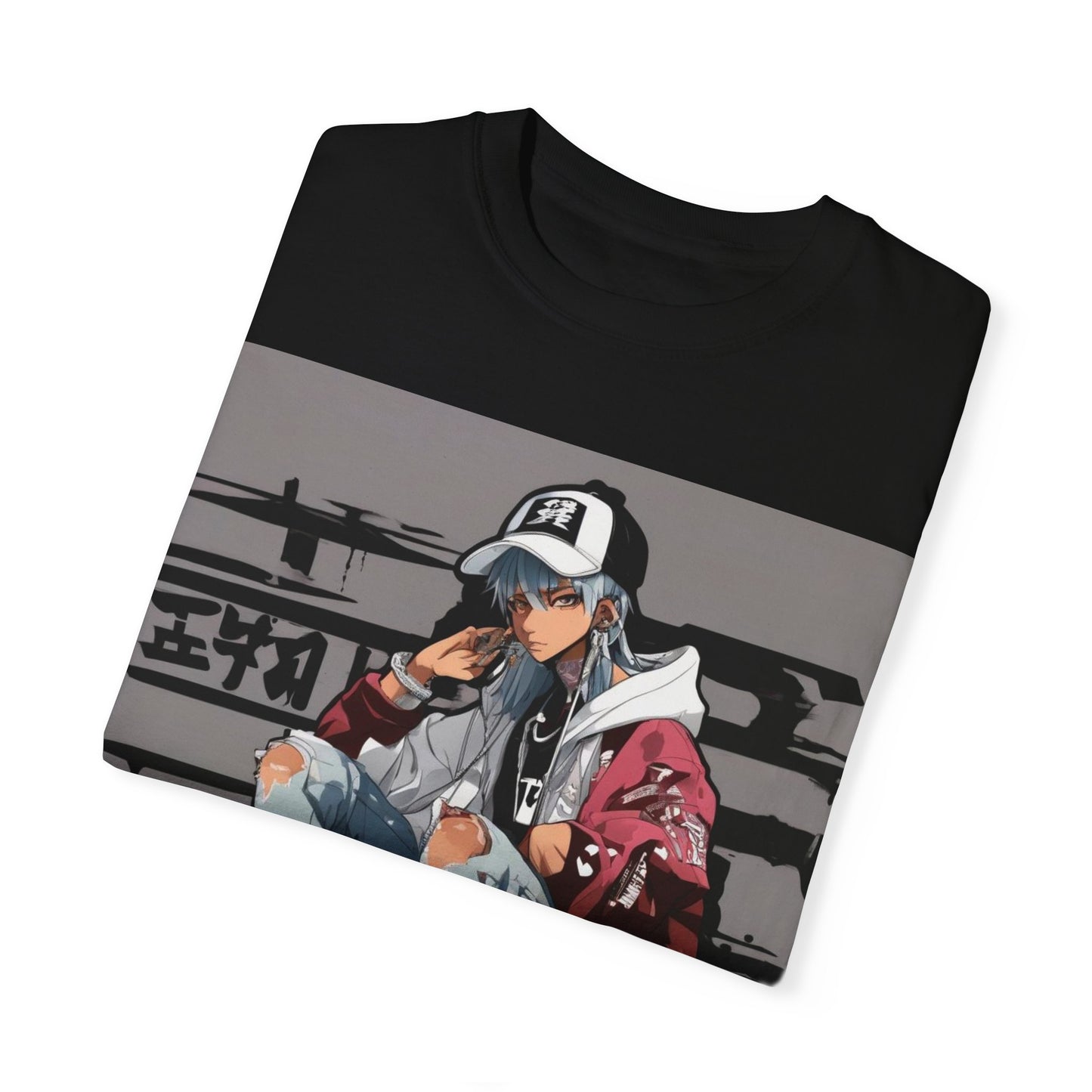 Street Art Unisex Garment-Dyed T-Shirt - Cool Urban Style Tee