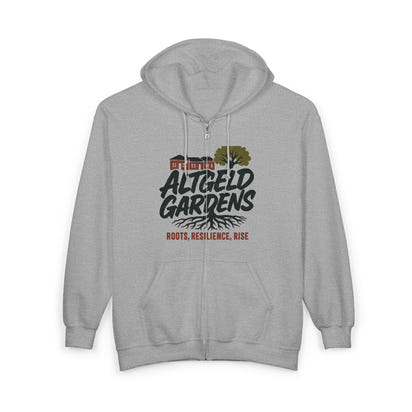 Hoodie - Altgeld Gardens Dirty 130 Urban Vibes Zip Hooded Sweatshirt