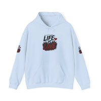 Life Is Love Hoodie — Inspirational Graphic Sweatshirt