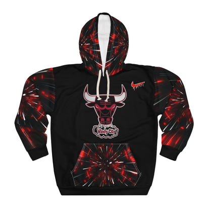 Custom Bulls Windy City Pullover Hoodie