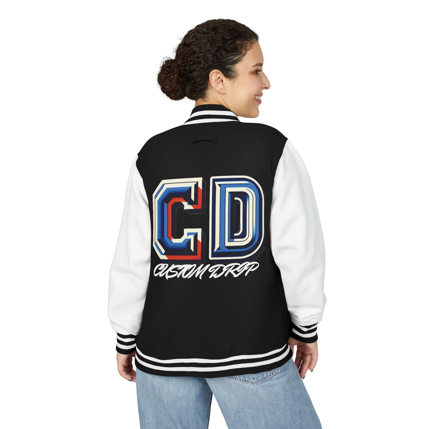 Letterman Jacket Custom Drip Logo