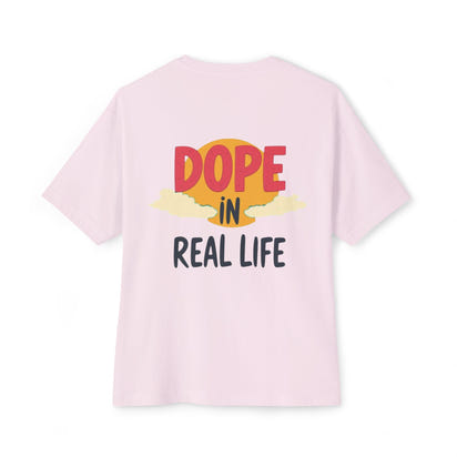 Retro Graphic Boxy T-Shirt - Dope in Real Life Tee