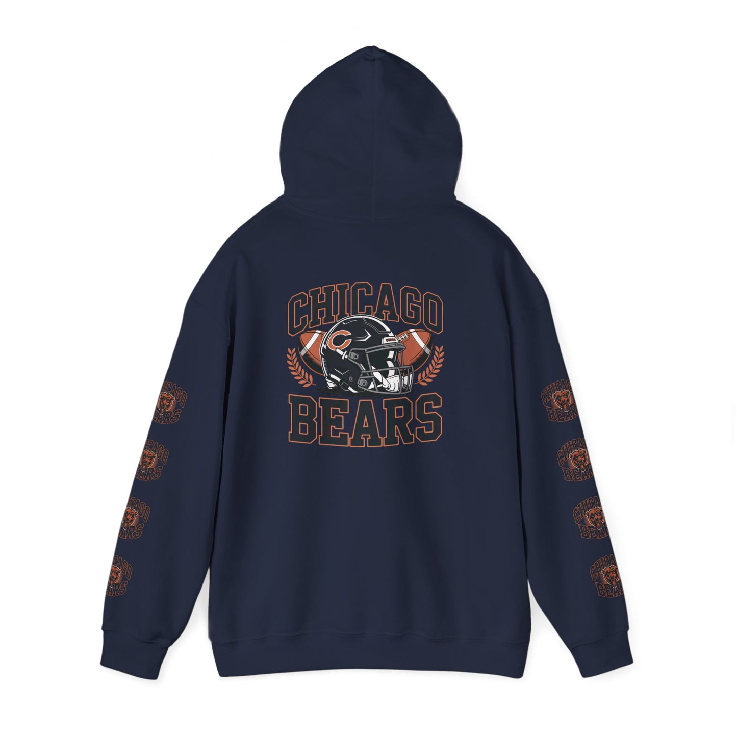 Chicago Bear Down Hoodie — Cozy Team-Inspired Hoodie