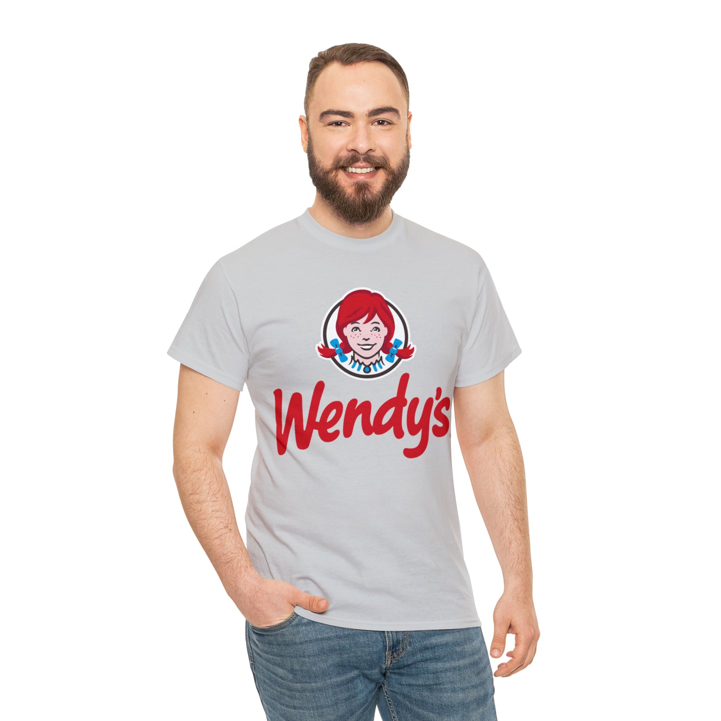 Wendy's Logo Unisex Heavy Cotton Tee