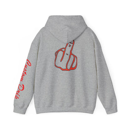 Unisex Hoodie No F*cks Given by Custom Drip