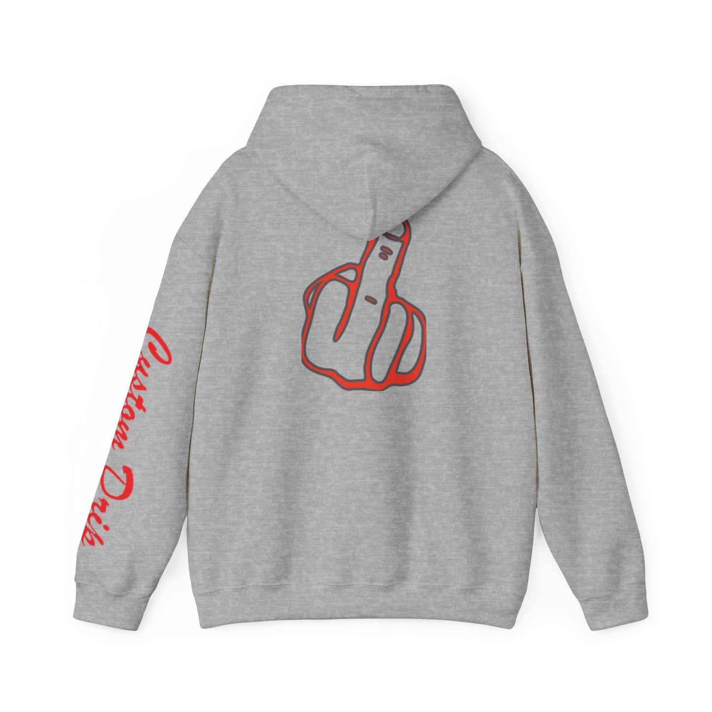 Unisex Hoodie No F*cks Given by Custom Drip