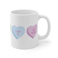 Mug Hearts Love Be Mine 11oz