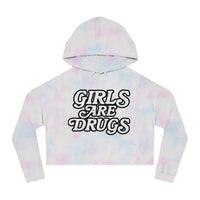 Girls Are Drugs Cropped Hoodie