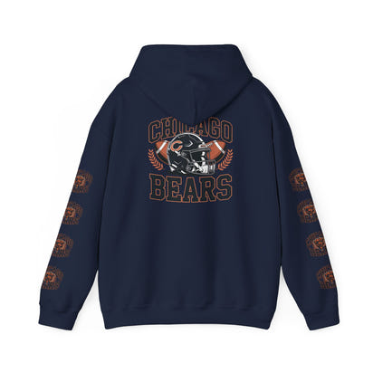 Chicago Bear Down Hoodie — Cozy Team-Inspired Hoodie