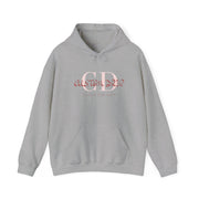 Hooded Sweatshirt with Custom Drip Design