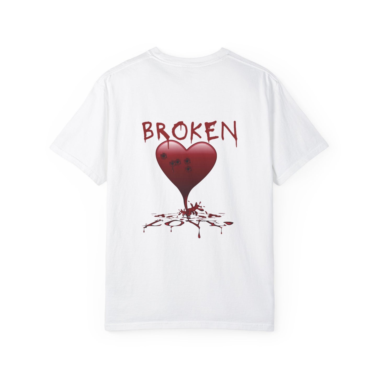 Broken Heart Unisex Garment-Dyed T-shirt