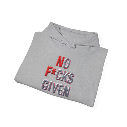 Unisex Hoodie No F*cks Given by Custom Drip