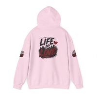 Life Is Love Hoodie — Inspirational Graphic Sweatshirt