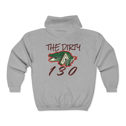 Hoodie - Altgeld Gardens Dirty 130 Urban Vibes Zip Hooded Sweatshirt