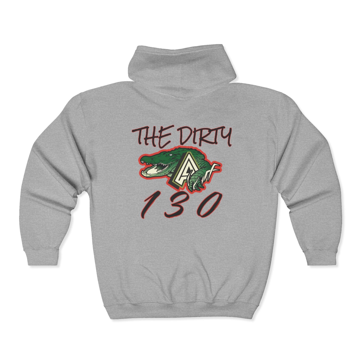 Hoodie - Altgeld Gardens Dirty 130 Urban Vibes Zip Hooded Sweatshirt