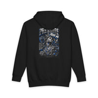 Pressure Made Me Hoodie — Graphic Pullover with Bold Back Art