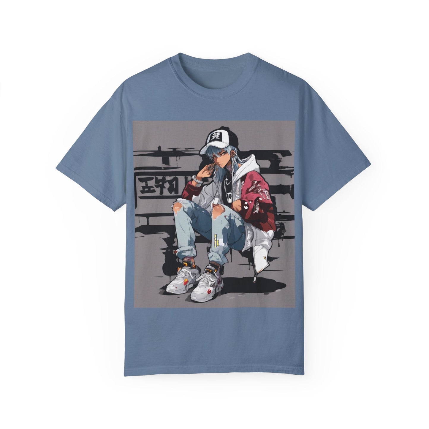 Street Art Unisex Garment-Dyed T-Shirt - Cool Urban Style Tee