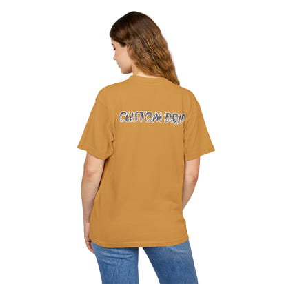 Ark Design with Custom Drip Logo on Back - Unisex Urban Heavy Tee