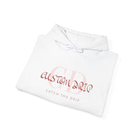 Hooded Sweatshirt with Custom Drip Design