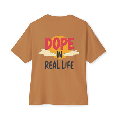 Retro Graphic Boxy T-Shirt - Dope in Real Life Tee