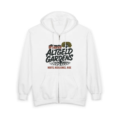 Hoodie - Altgeld Gardens Dirty 130 Urban Vibes Zip Hooded Sweatshirt