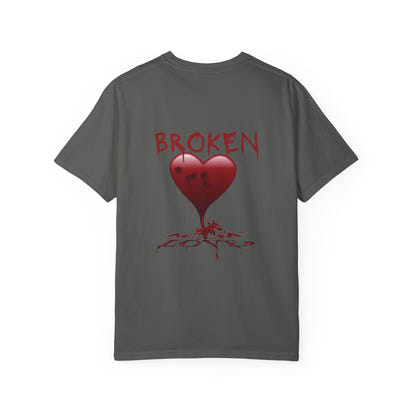 Broken Heart Unisex Garment-Dyed T-shirt